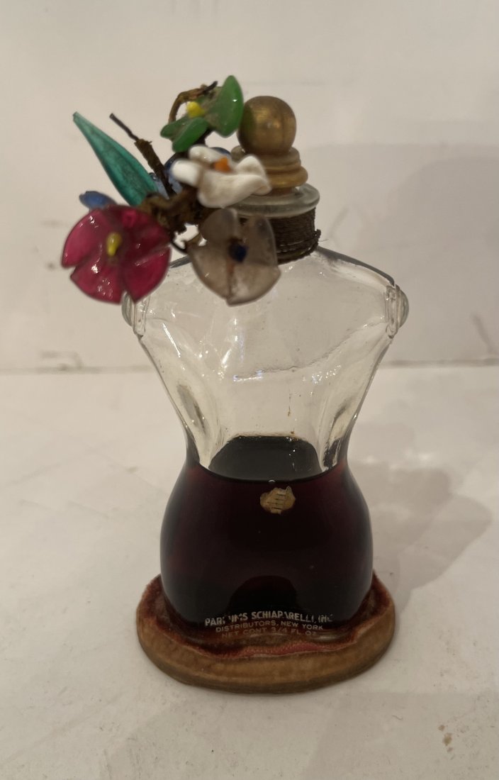 French Art Deco Shocking by Schiaparelli Perfume Bottle (1 of 5)