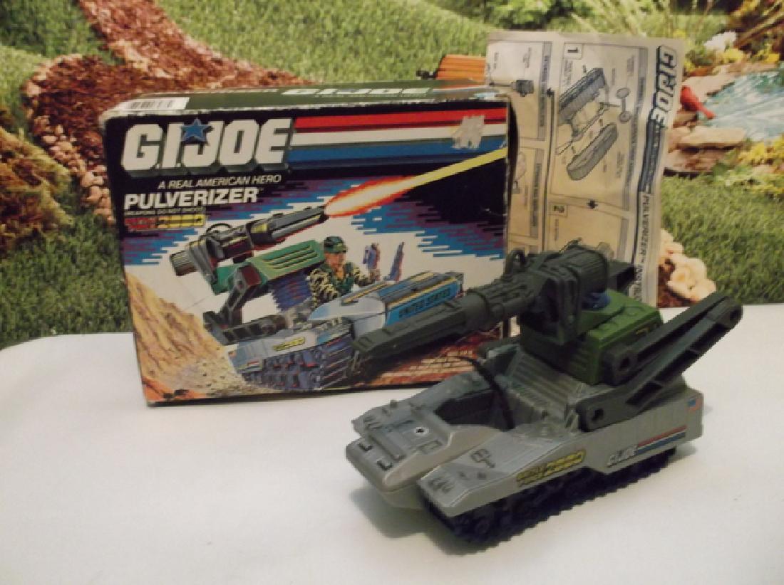 Vintage 1988 GI Joe Pulverizer Battle Tank With Box (1 of 7)