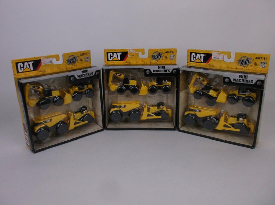 3 New Sealed CAT Construction Vehicle Sets (1 of 2)