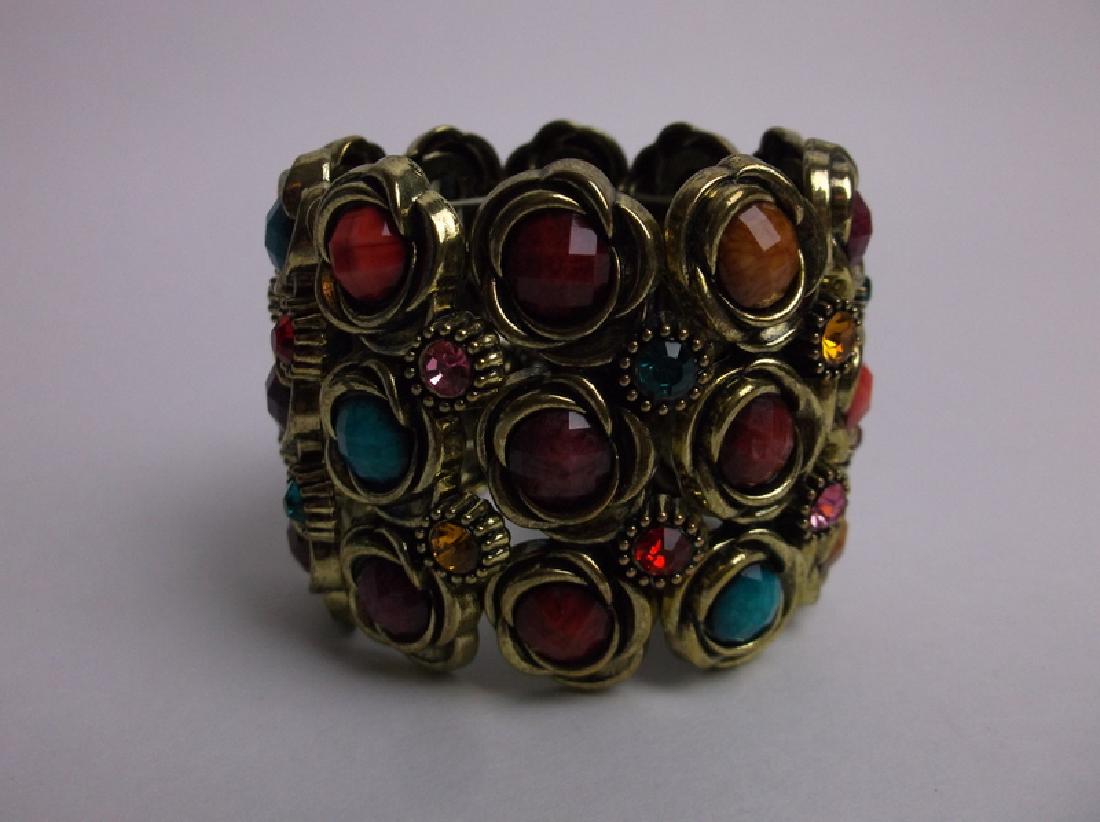 Gorgeous Large Rhinestone Bracelet (1 of 3)