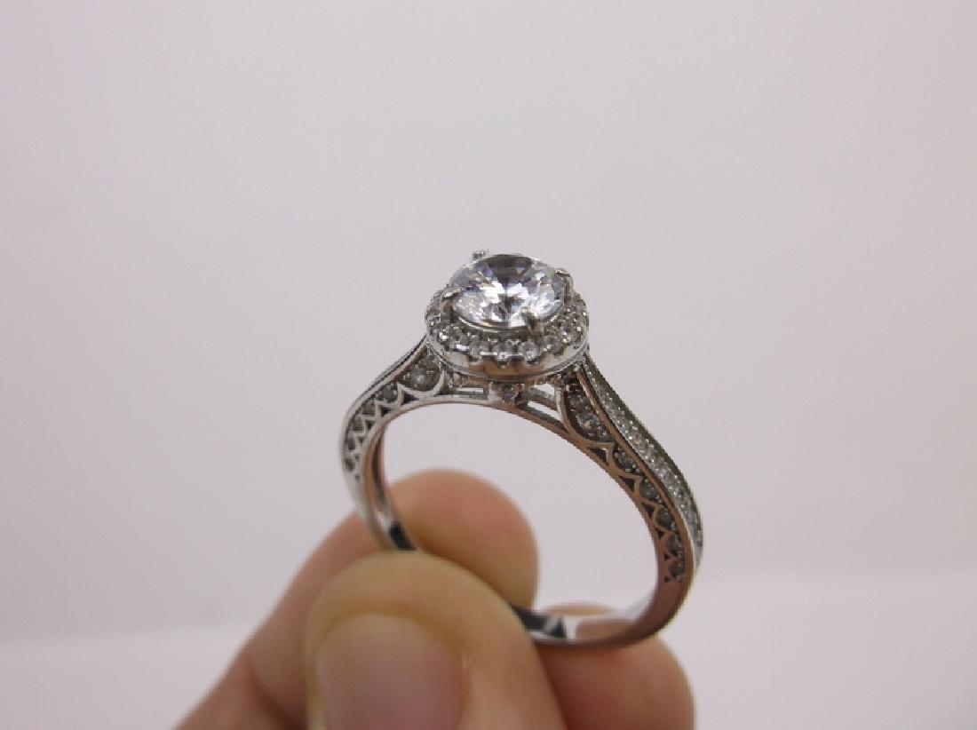 Stunning Sterling Silver Engagement Ring 11 (1 of 4)