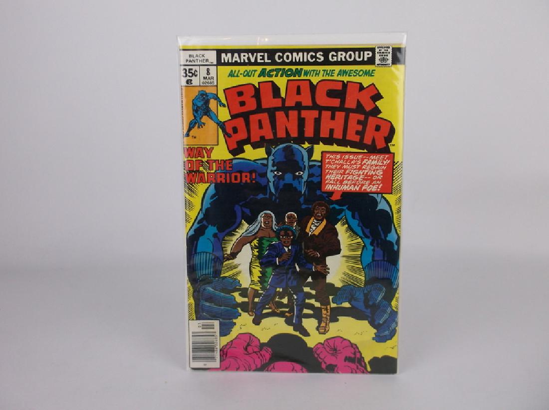 Nice 1977 Black Panther Comic Book Marvel #8 (1 of 2)