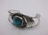 Stunn Large Navajo Sterling Turquoise Cuff Bracelet - 2