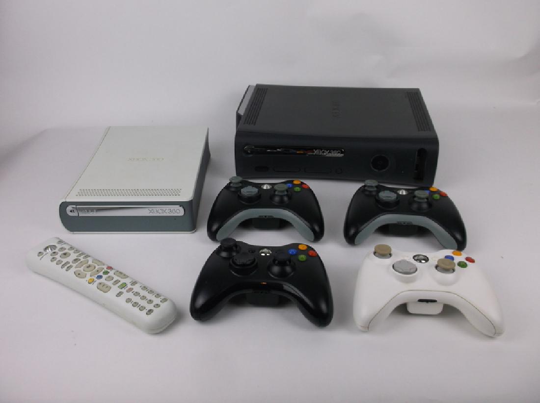 Xbox 360 Game Console HD DVD 4 Remotes + (1 of 10)