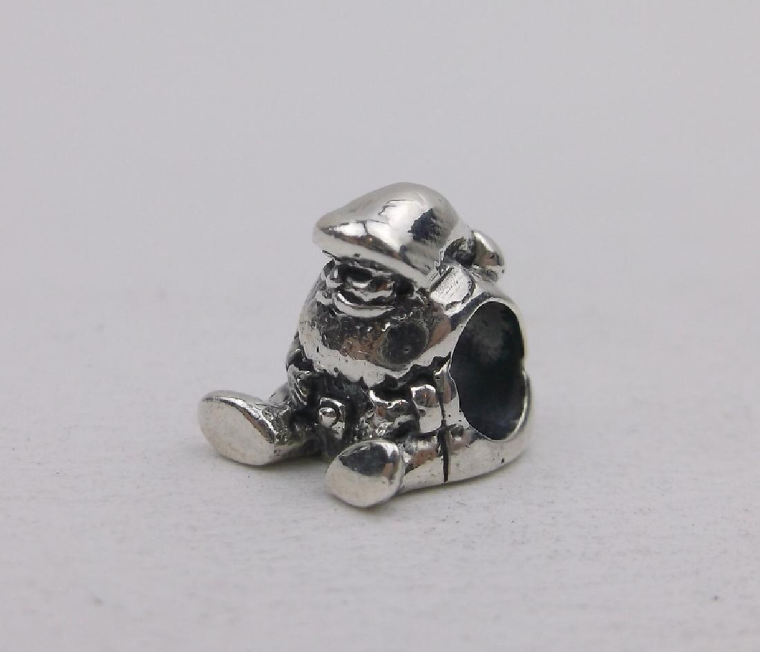Gorgeous Sterling Silver Santa Claus Charm: excellent condition