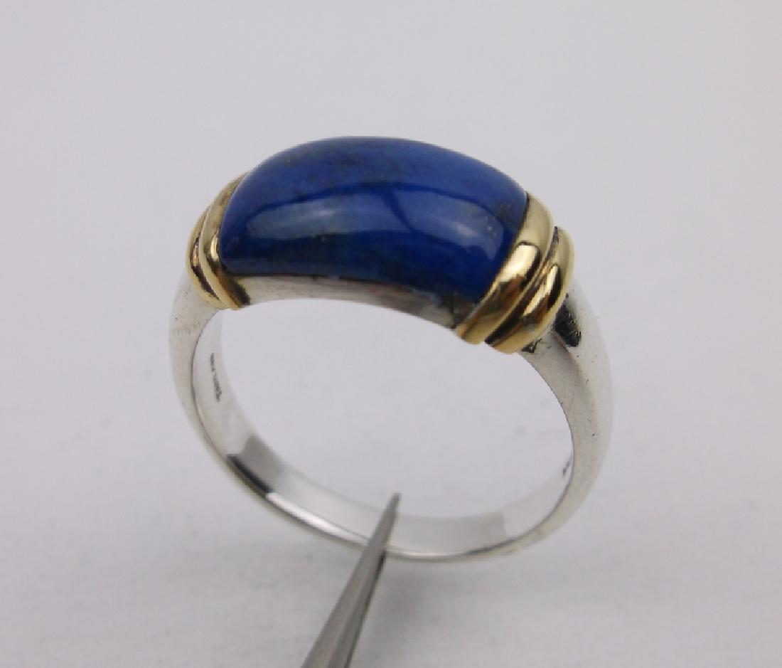 Stunning Sterling Silver Lapis Ring 10 (1 of 2)