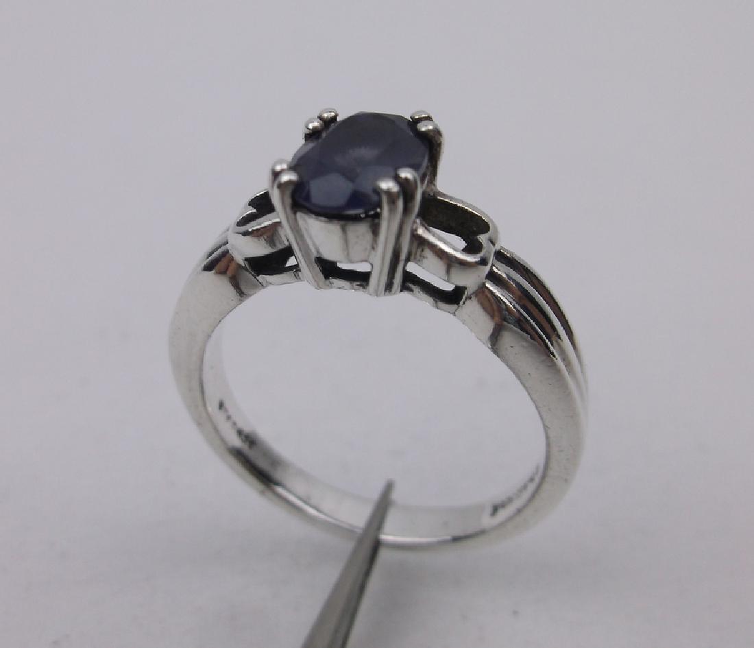 Stunning Sterling Silver Amethyst Ring 8 (1 of 1)