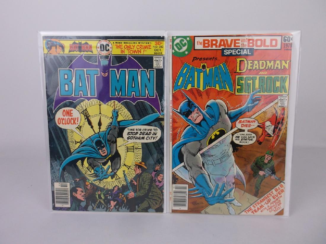 2 Nice 1976-78 Batman Comic Books DC (1 of 2)
