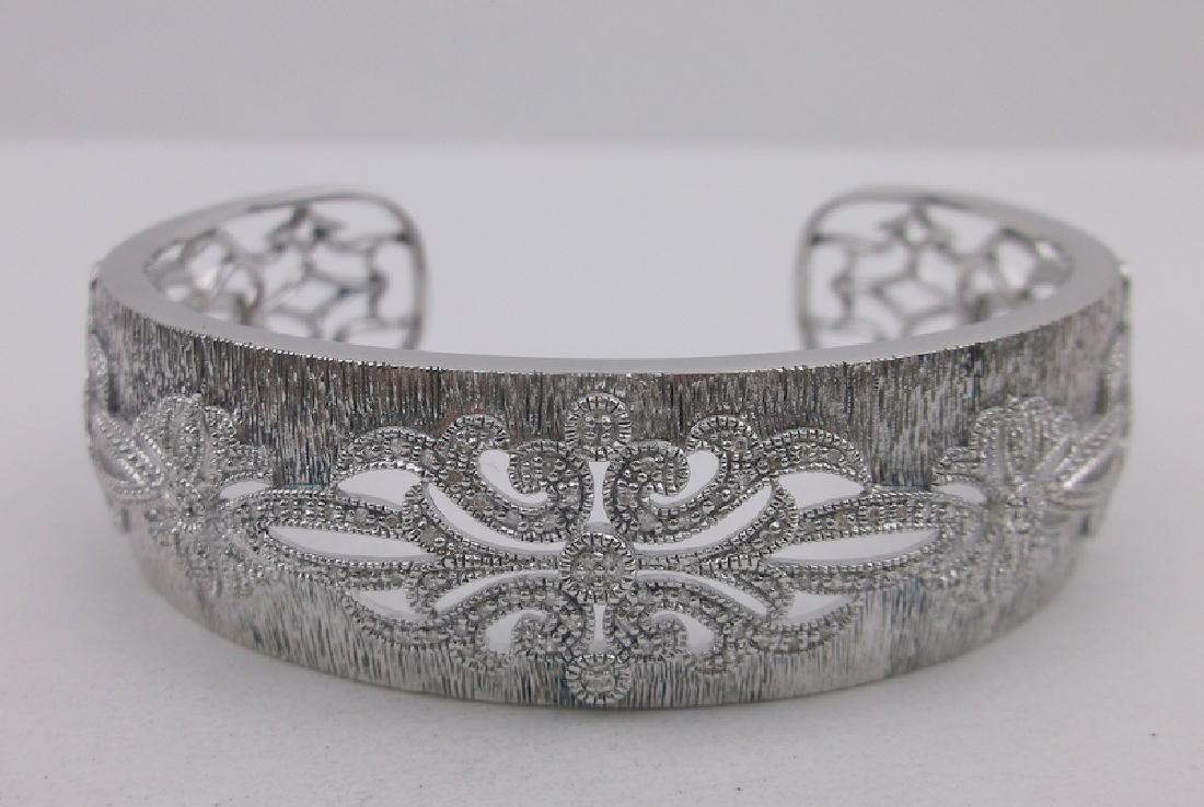 Ripka? Sterling Silver 90 Diamond Cuff Bracelet (1 of 5)