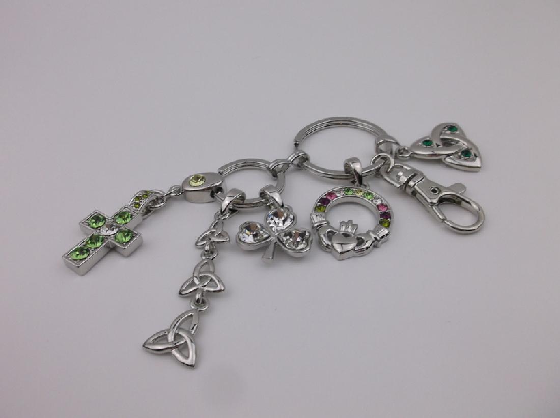 New Irish Claddagh Keychain Made In Ireland: excellent condition