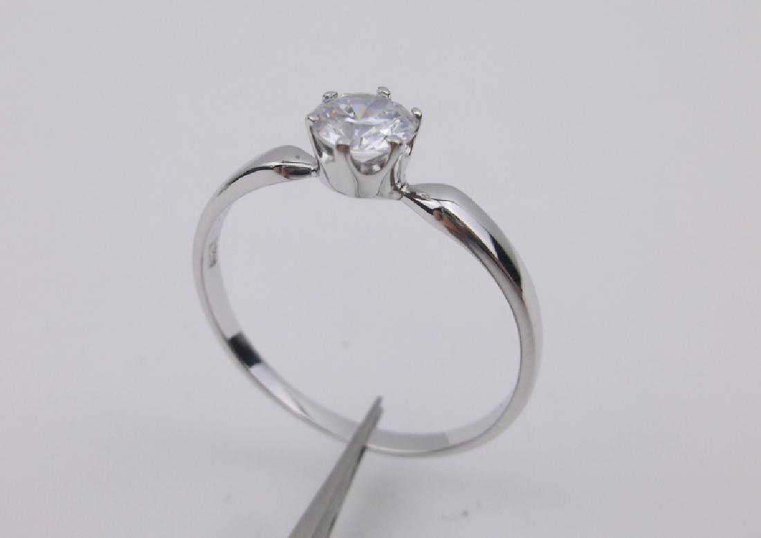Stunning Sterling Silver Engagement Ring 12 (1 of 1)
