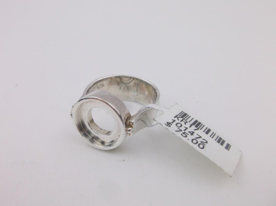 New Sterling Silver Kameleon Ring 6.5 (1 of 1)