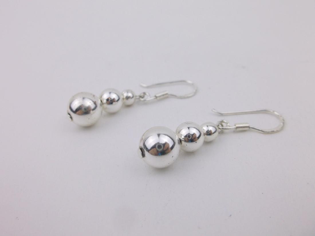 Stunning Sterling Silver Ball Drop Earrings (1 of 1)