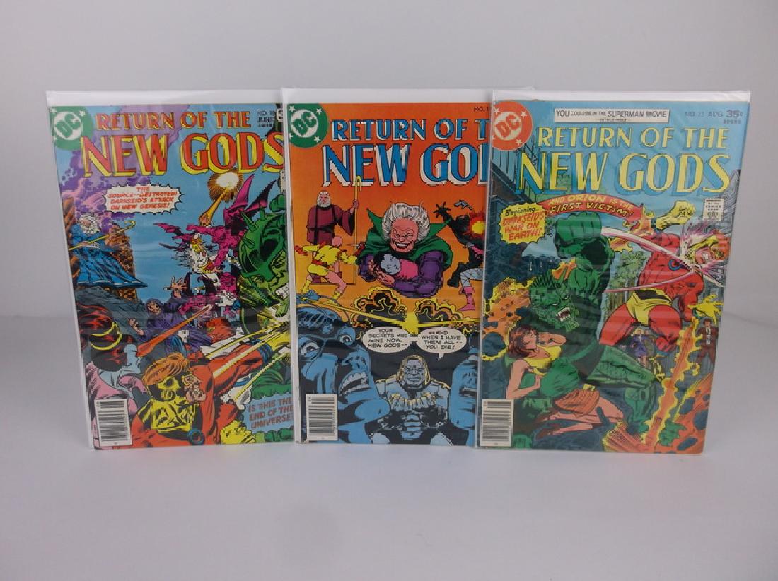 3 Nice 1978 DC New Gods Comic Book Lot (1 of 2)