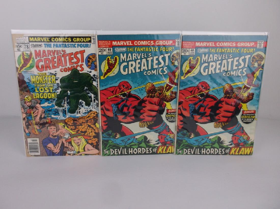 3 Nice 1972 Marvels Greatest Comic Book Lot (1 of 2)
