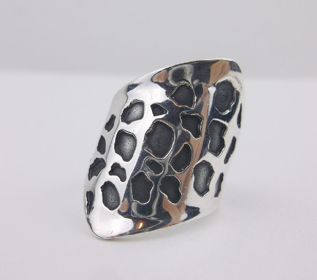 Stunning Sterling Marav S Africa Leopard Ring 7 (1 of 2)