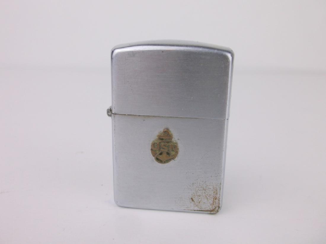 Antique Zippo US Navy Lighter (1 of 4)