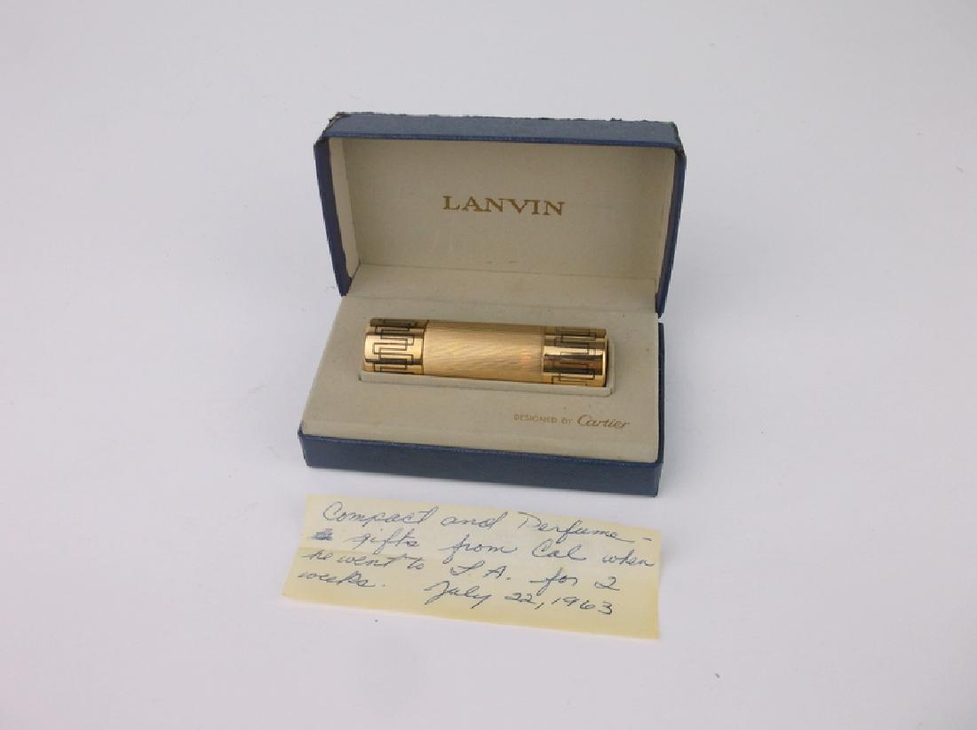 Vint Lanvin Cartier Perfume Bottle Fillable (1 of 4)