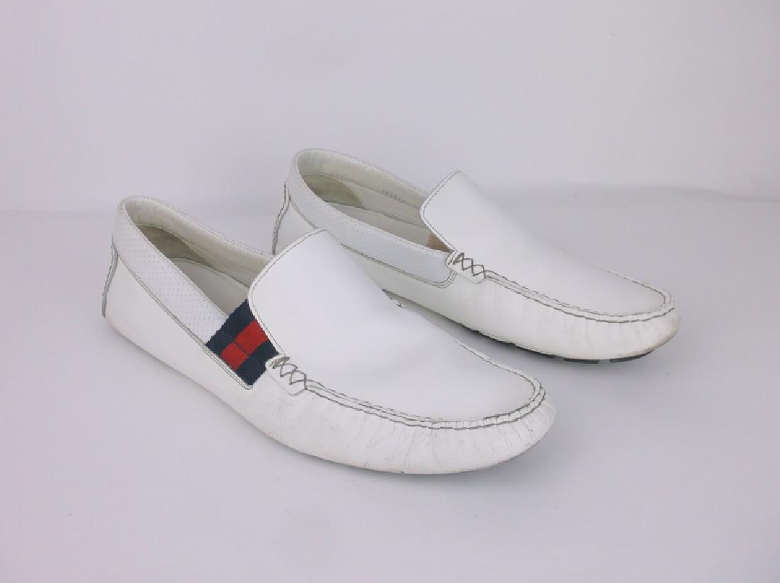 Genuine Mens Leather Gucci Shoes Size 12 (1 of 5)