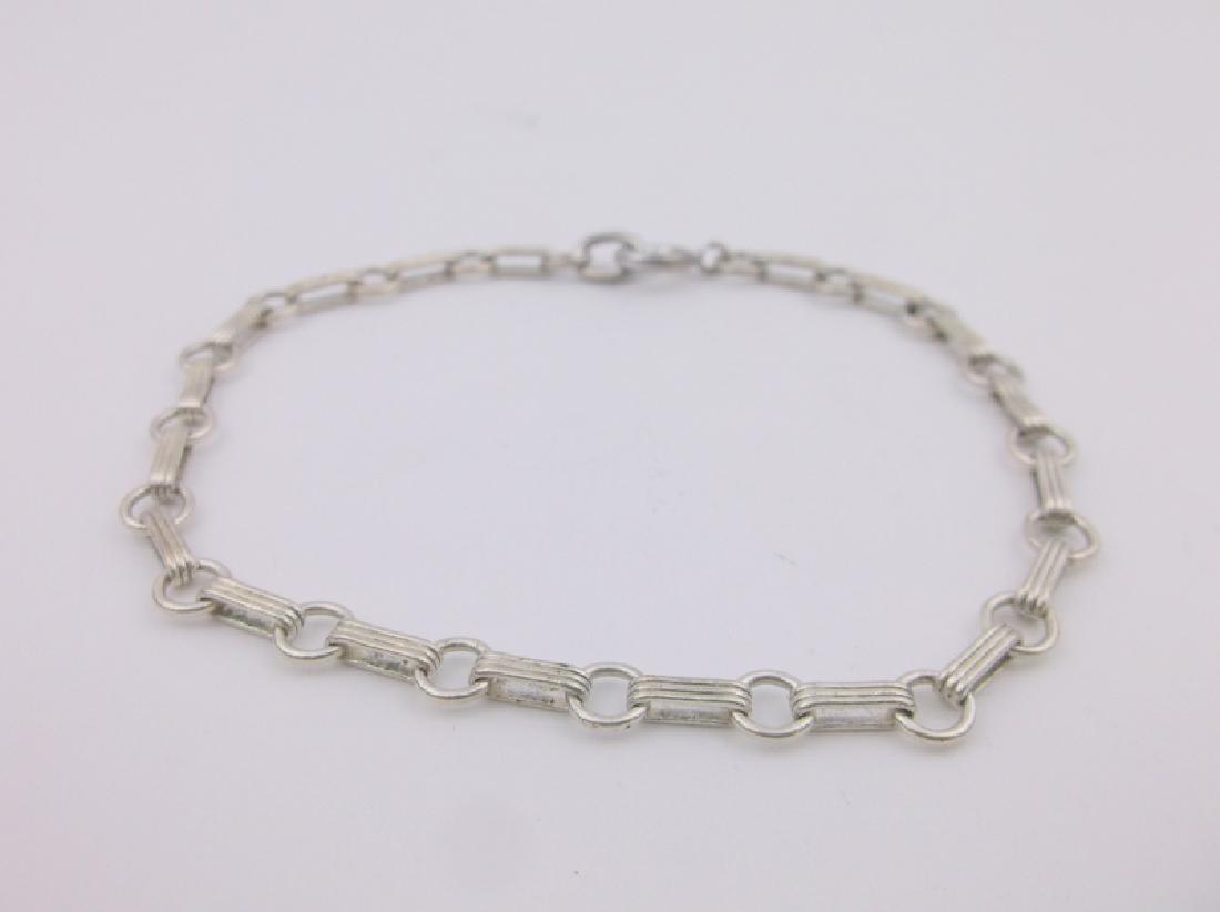 Gorgeous Antique Sterling Charm Bracelet (1 of 1)