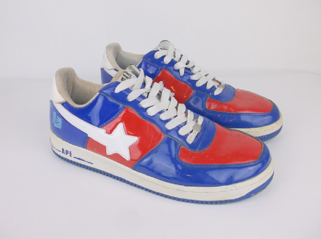 Mens Bathing Ape Shoes Size 13 B Star Pirates: .
