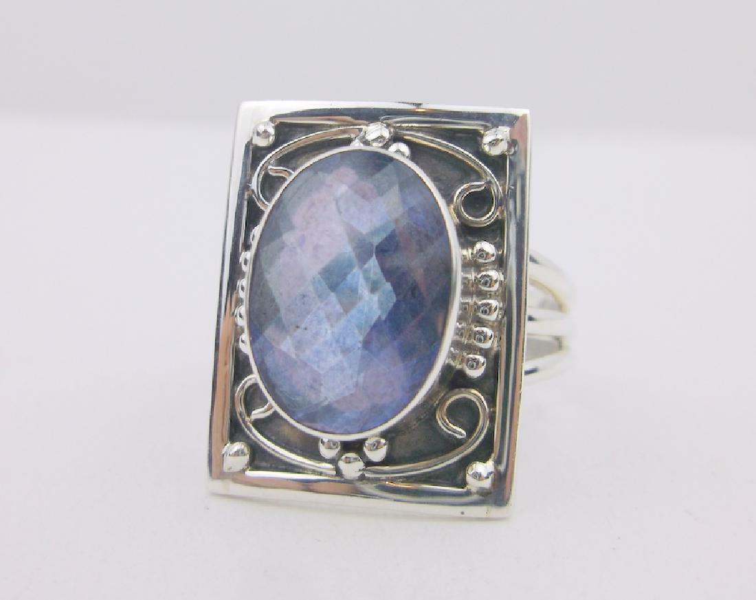 Nicky Butler Sterling Amethyst Ring 10 Stunning (1 of 4)