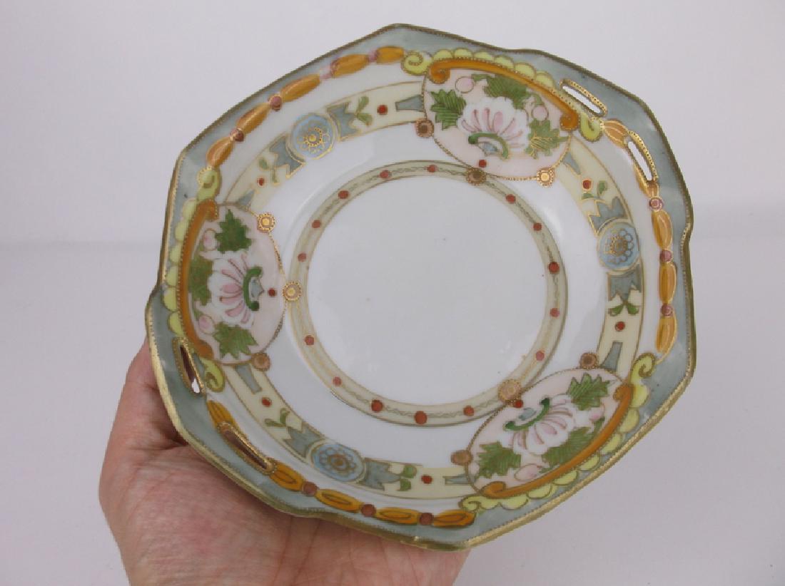 Stunning Antique Nippon Dish Hand Painted (1 of 3)