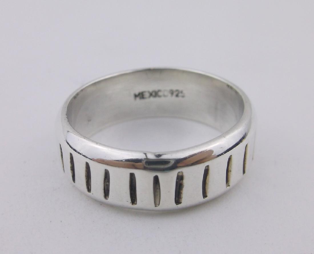 Stunning Heavy Sterling Band Ring Mens 12 (1 of 2)
