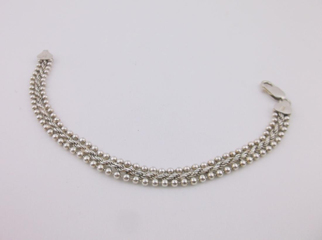 Stunning Thick Sterling Silver Bracelet (1 of 1)