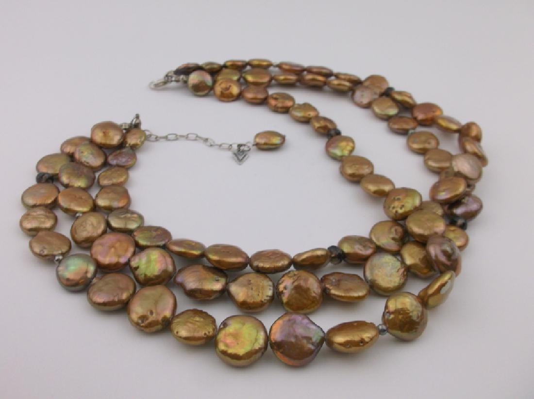 Silpada Sterling Silver Abalone Necklace Stunning: 16-18 inch adjustable, excellent condition