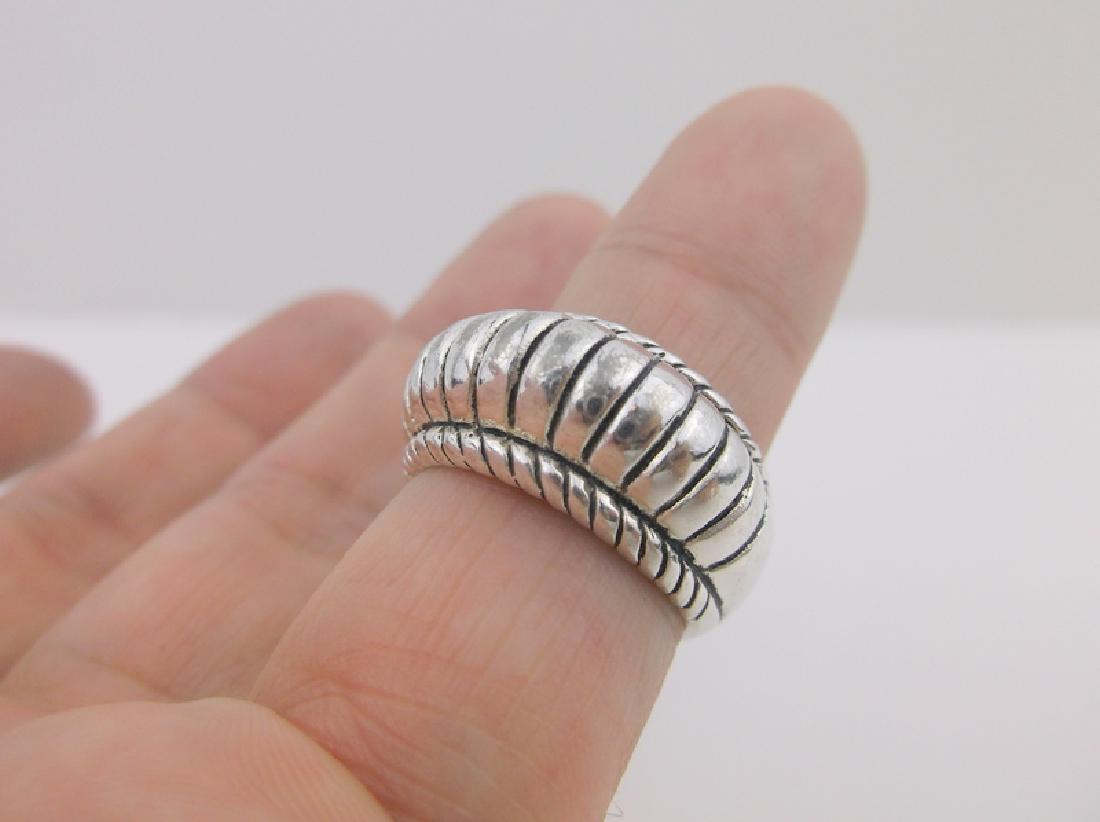 Gorgeous heavy Sterling Design Ring 7 (1 of 1)