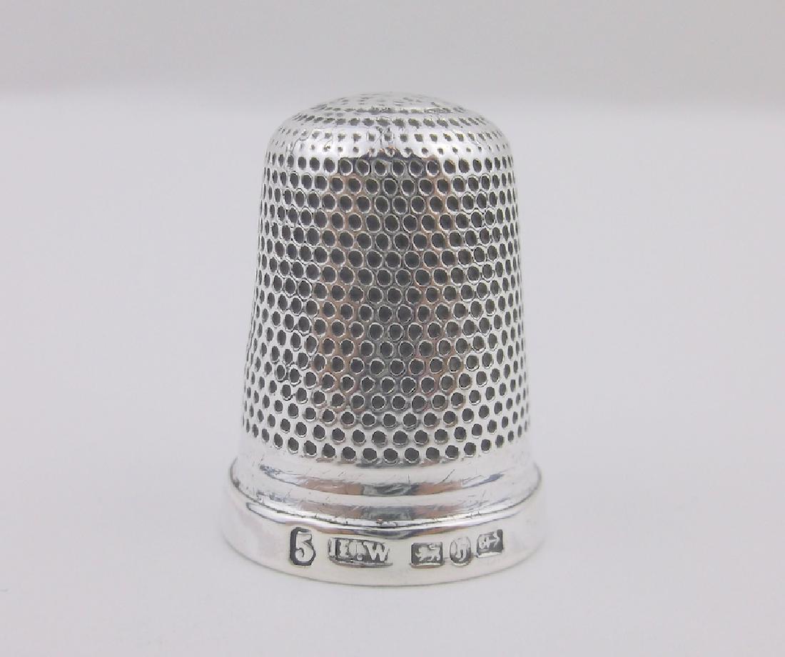 JFW Antique Sterling Sewing Thimble Stunning: excellent condition
