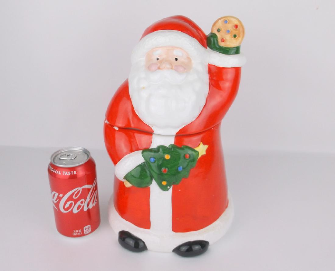 New In Box Large Christmas Santa Claus Cookie Jar (1 of 2)