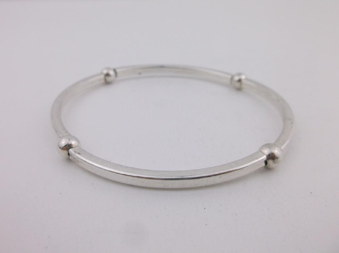 Gorgeous Sterling Silver Heavy Bracelet (1 of 2)