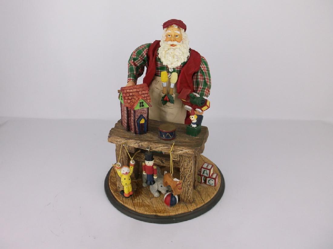 Large Christmas Santas Workshop Statue Gorgeous (1 of 6)