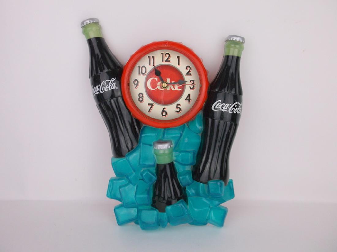 Vintage Coca Cola Bottle Wall Clock (1 of 2)