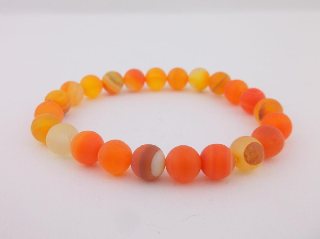 New Healing Sun Fire Geode Bracelet (1 of 1)