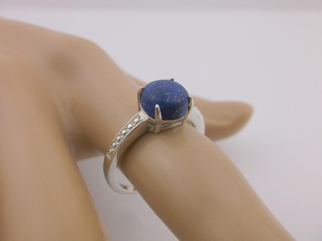 Stunning Sterling Silver Lapis Ring 8 (1 of 1)