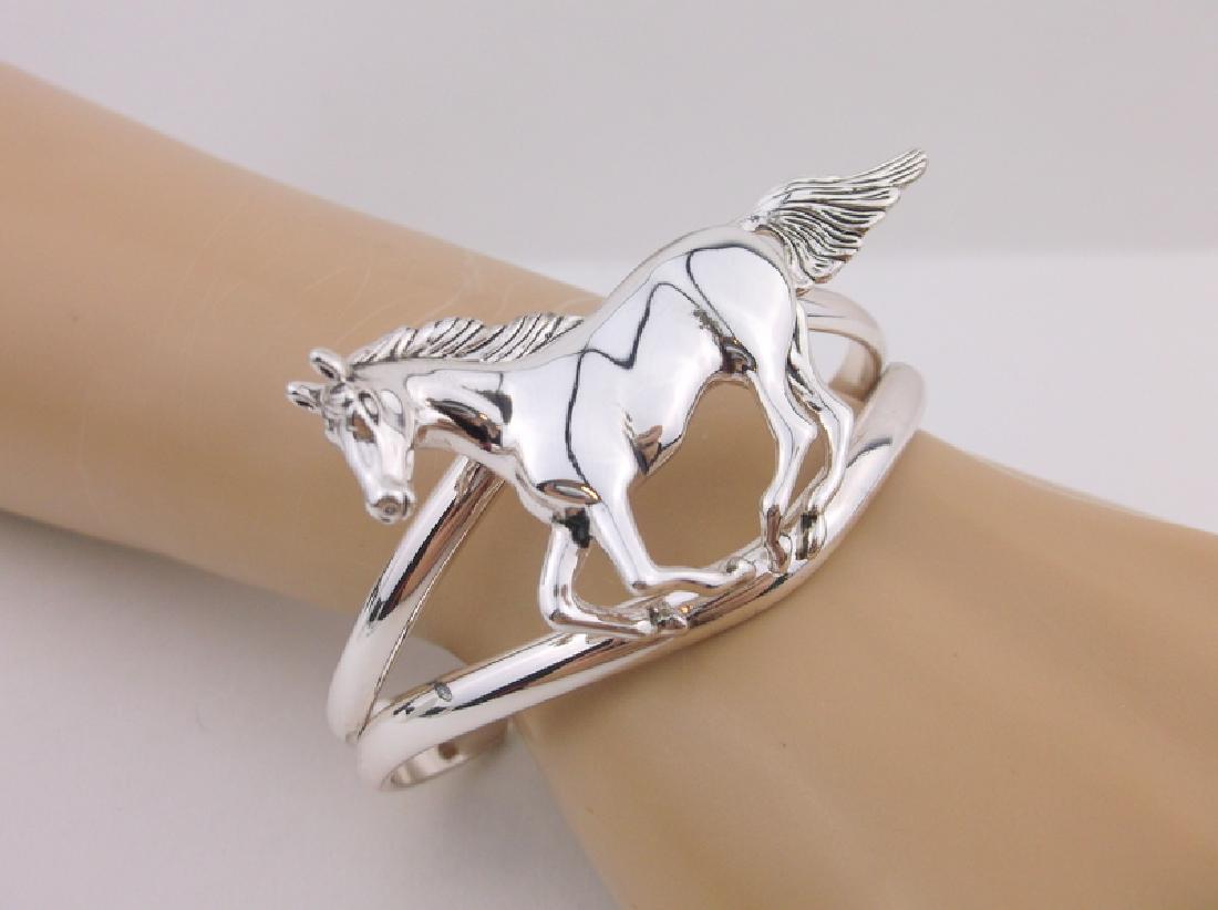 Stunning Horse Cuff Bracelet (1 of 2)
