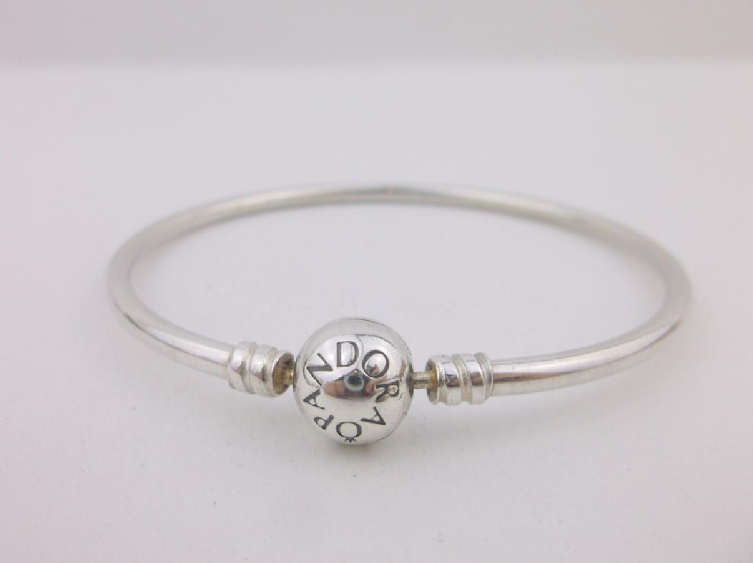 Stunning Pandora Sterling Silver Charm Bracelet (1 of 3)