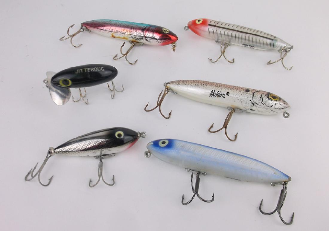 Nice Vintage Heddon Fred Arbogast Fishing Lure Lot (1 of 5)