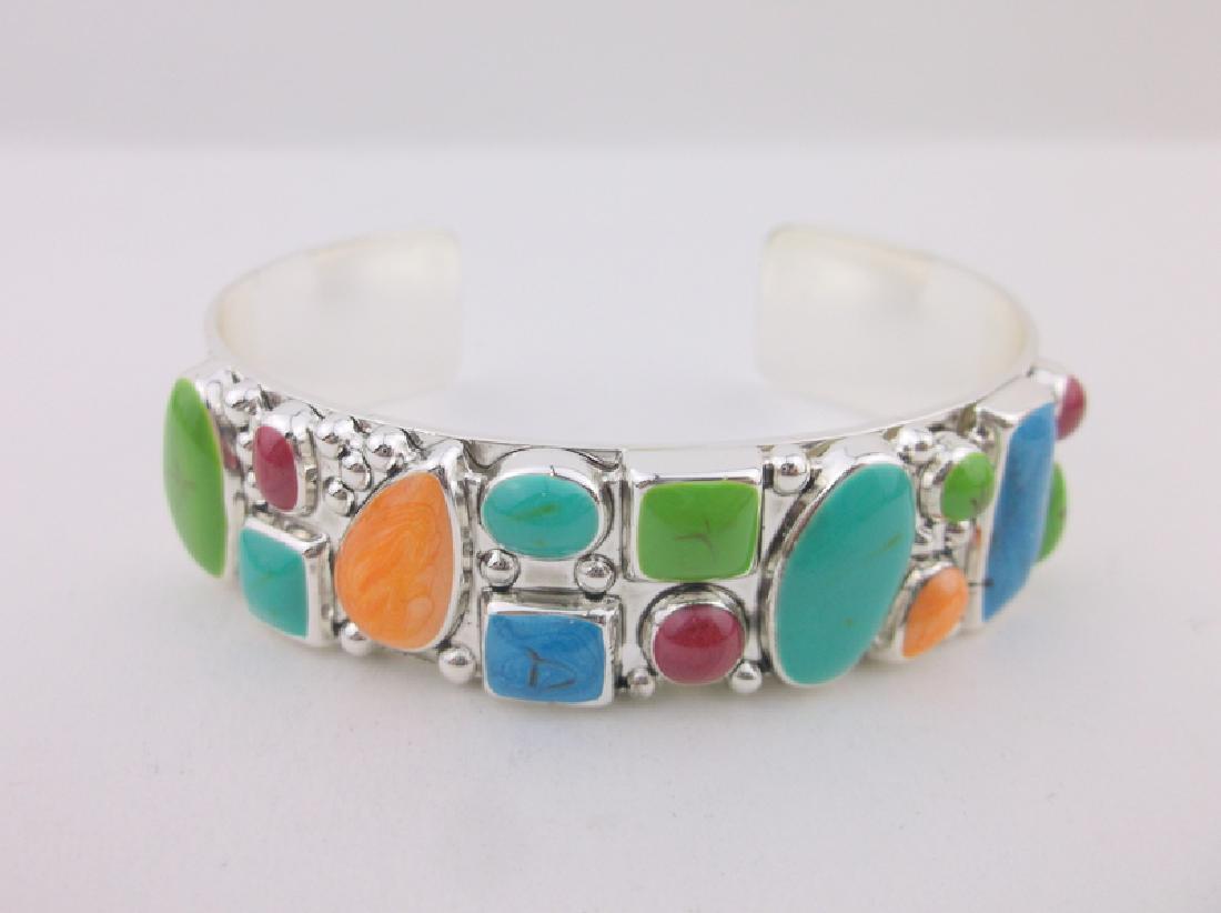 Stunning Southwestern Cuff Bracelet (1 of 2)
