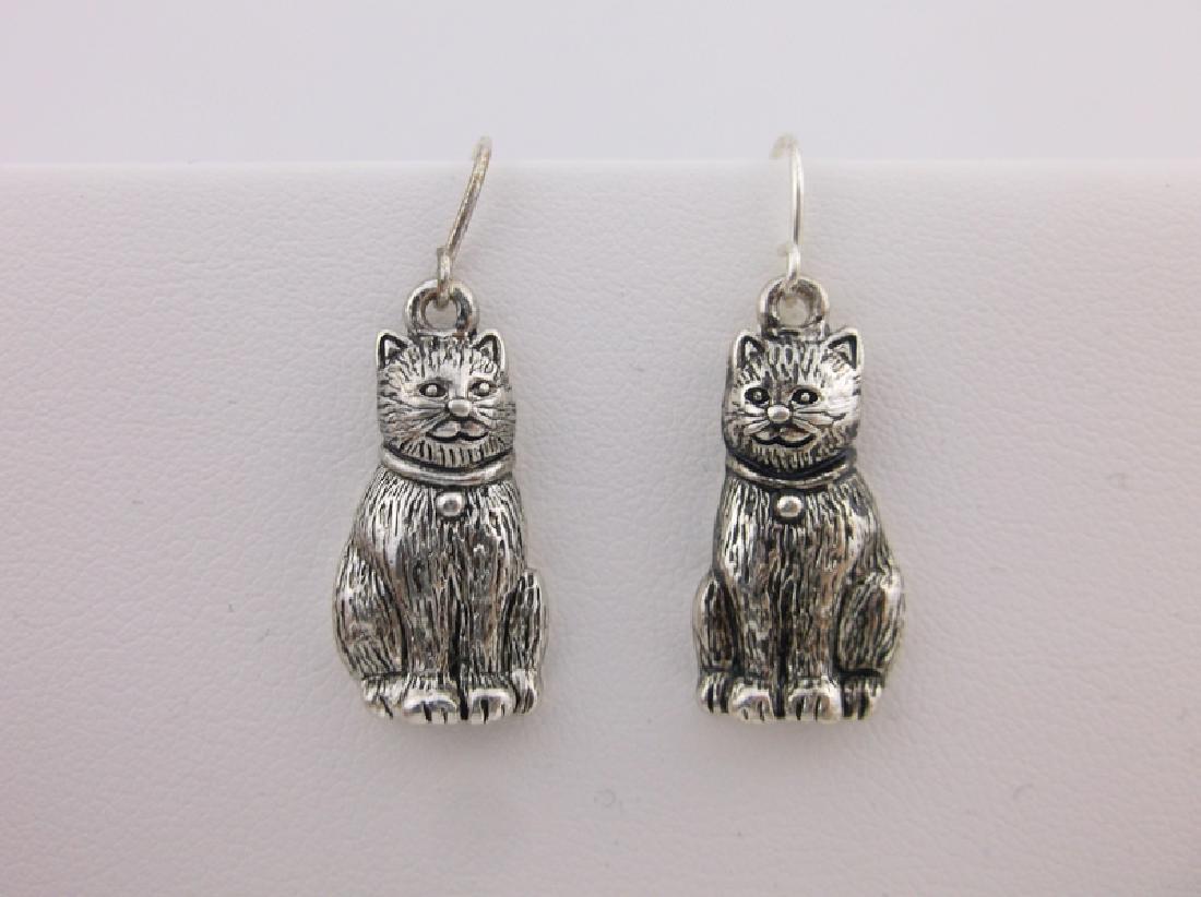Stunning Kitty Cat Earrings (1 of 1)