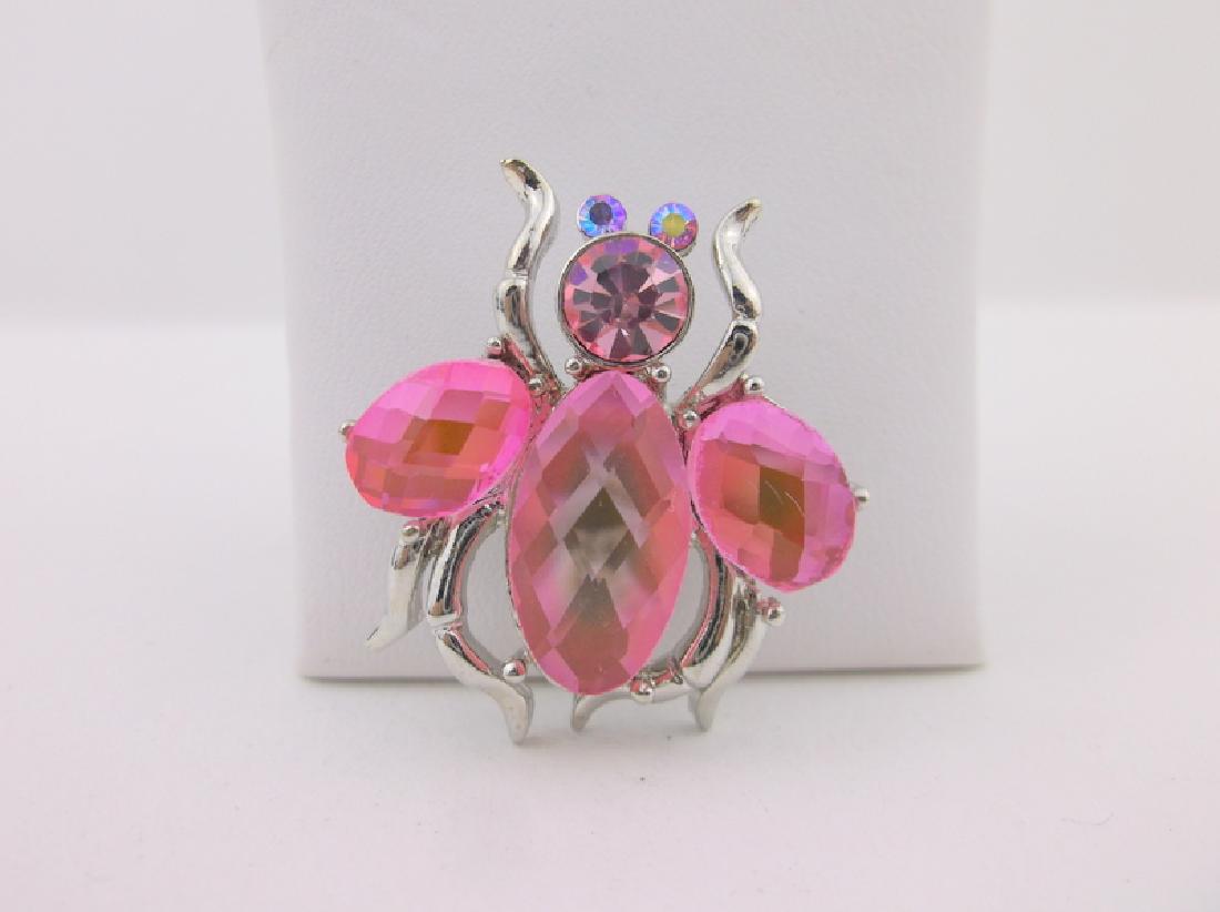 Stunning Rhinestone Insect Brooch (1 of 1)