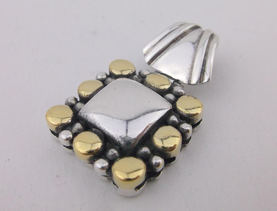 Stunning Sterling Silver Pendant Large Bale (1 of 1)