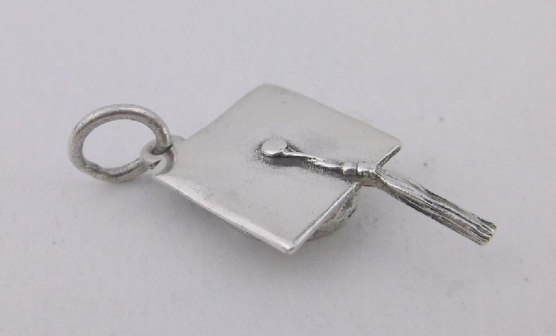 James Avery Sterling Graduation Cap Pendant Retired (1 of 2)