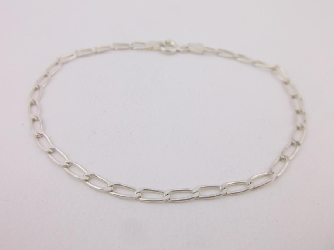 Stunning Sterling Silver Chain Bracelet: Guaranteed Solid 925 Sterling Silver, in Excellent Condition