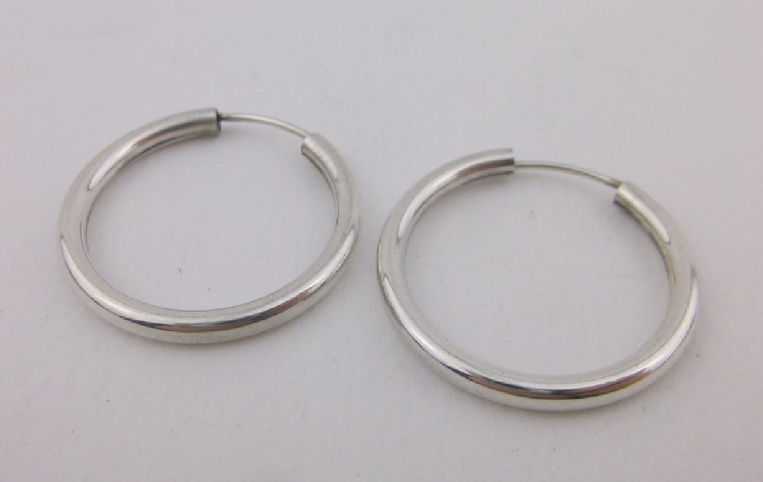 Stunning Sterling Silver Hoop Earrings (1 of 1)