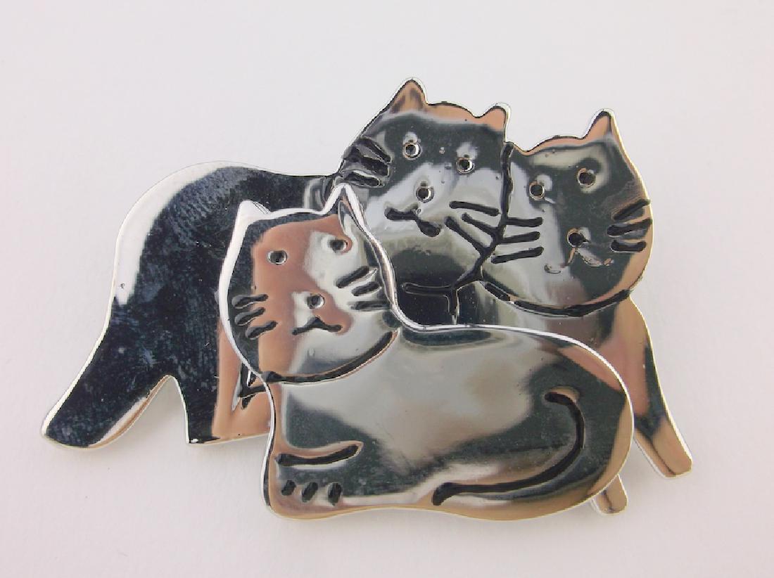 Stunning Cat Brooch (1 of 1)