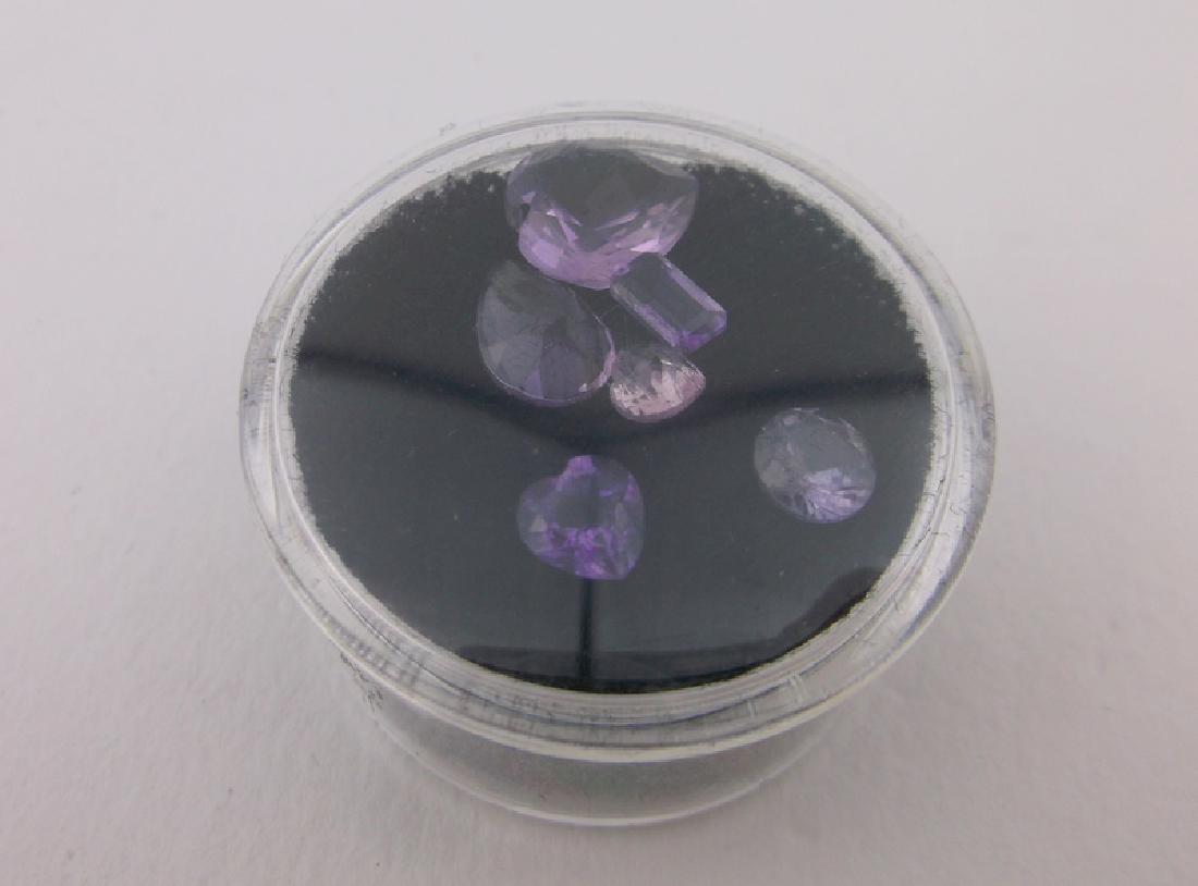 Collection of Genuine Amethyst Gemstones (1 of 2)